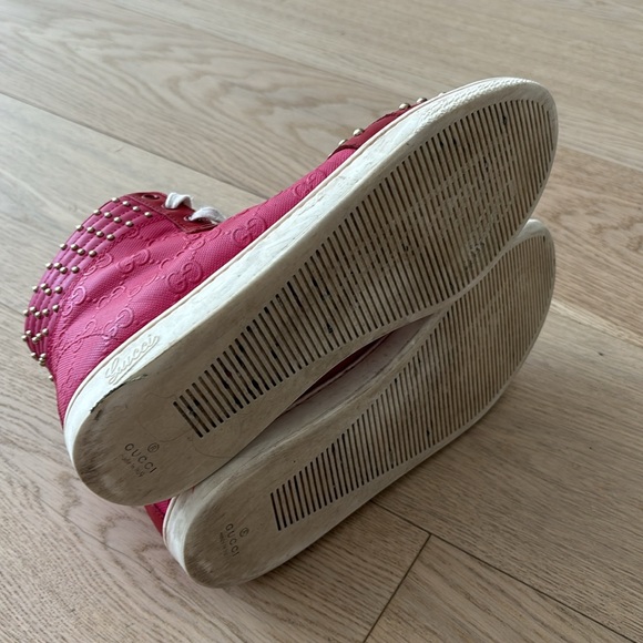 Authentic Gucci High Top Sneakers - Picture 4 of 7